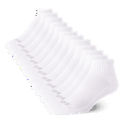 AND1 Men's Socks, Lightweight Quarter Socks, 12 Pack