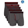 thumbnail image 1 of AND1 Men's Long Leg Performance Boxer Brief, 5 Pack, 1 of 4