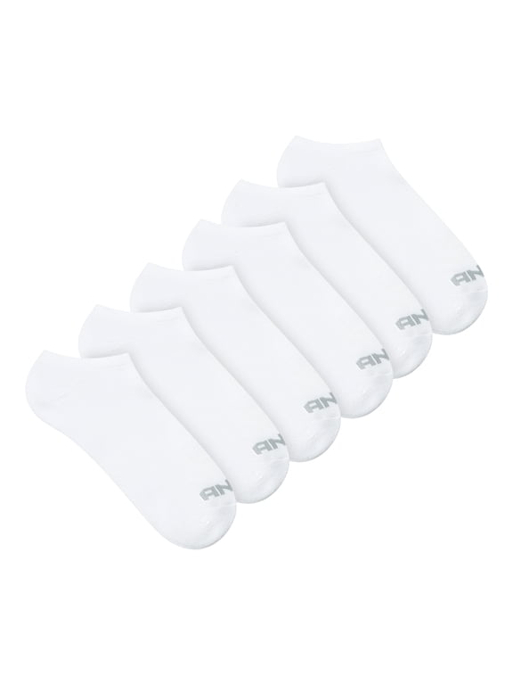 Men's Socks, Performance Cushion No Show Socks, 6-Pack