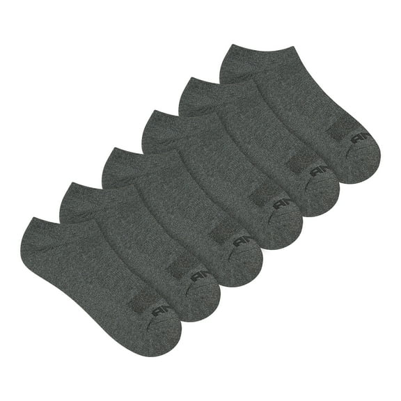 AND1 Men's Socks, Performance Cushion No Show Socks, 6-Pack