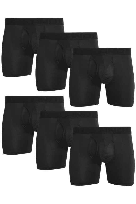 Men's Pro Platinum Boxer Briefs, 6 Pack, 6"