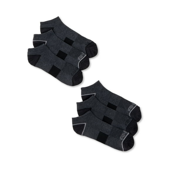 AND1 Men's Pro Platinum Cushion Performance Lowcut Socks, 12-Pack