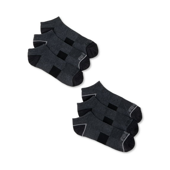 AND1 Men's Pro Platinum Cushion Performance Lowcut Socks, 12-Pack