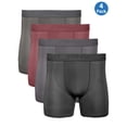 thumbnail image 1 of AND1 Men's Proplatinum Boxer Brief, 4 Pack, 1 of 4