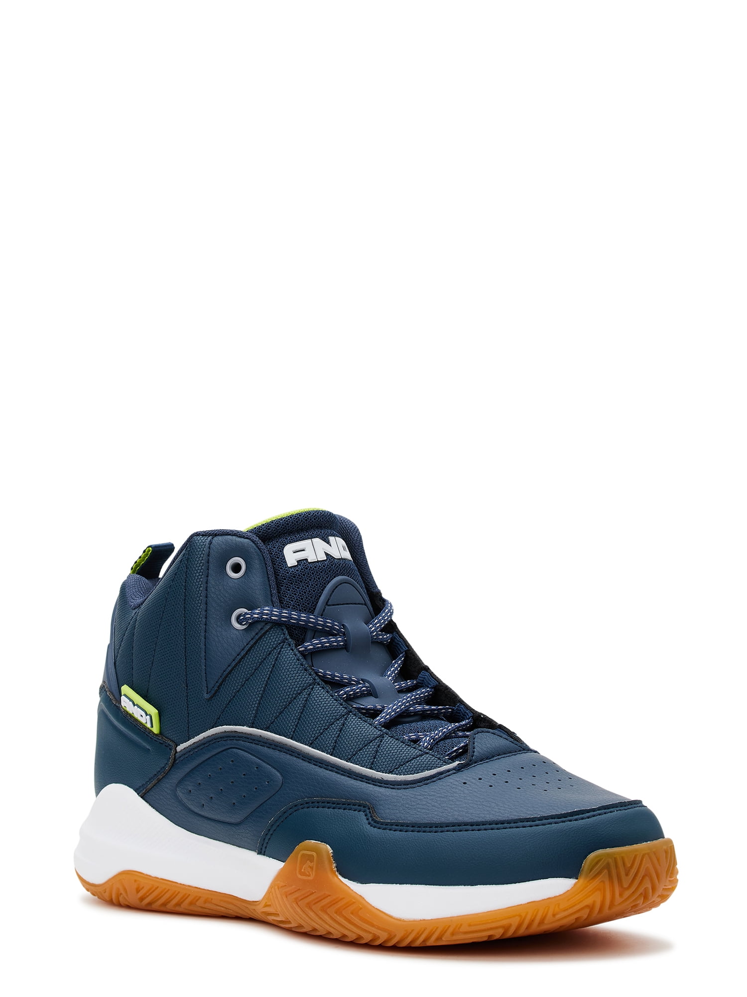 AND1 Men’s Streetball Basketball Shoes High-Top - Walmart.com