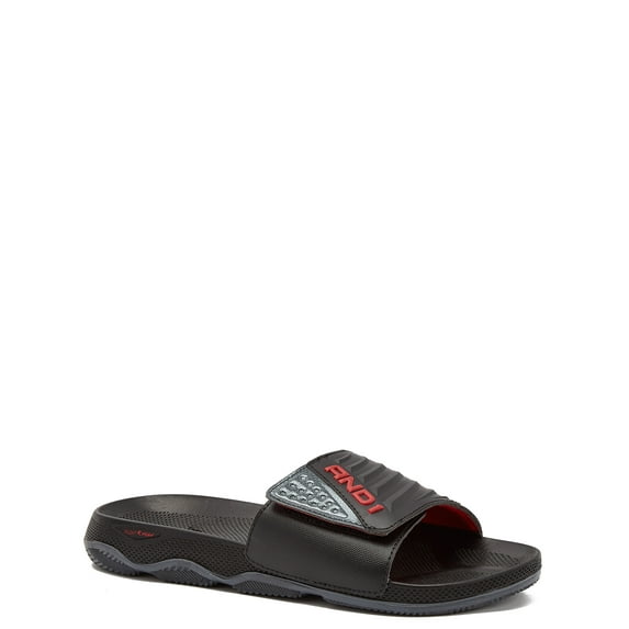 AND1 Men’s Swish 2.0 Adjustable Slide Sandals