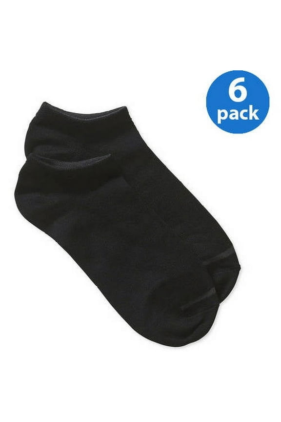 Men's Ultra Soft No Show Socks, 6 Pack