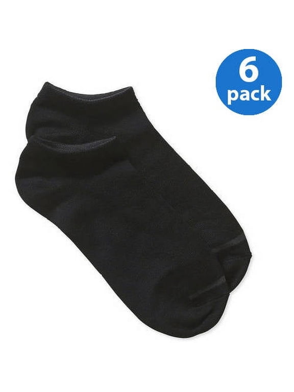 Men's Ultra Soft No Show Socks, 6 Pack