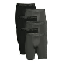 Reebok Men's Tech Comfort Long Length Boxer Brief Underwear, 9 inch, 3 ...