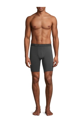 Men's Underwear Pro Platinum Long Leg Boxer Briefs, 9"