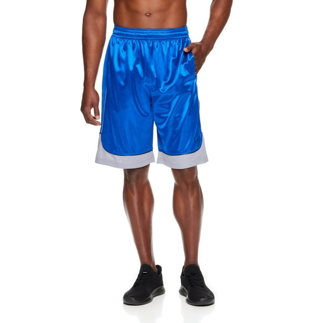 AND1 Men's and Big Men's Active All Courts 11" Basketball Shorts, Up To