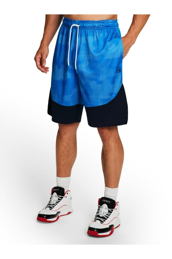 Men's and Big Men's Active Dribbling Short, 10" Inseam, up to Size 5XL