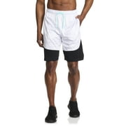 AND1 Men's and Big Men's Active Dribbling Short, 10" Inseam, up to Size 5XL