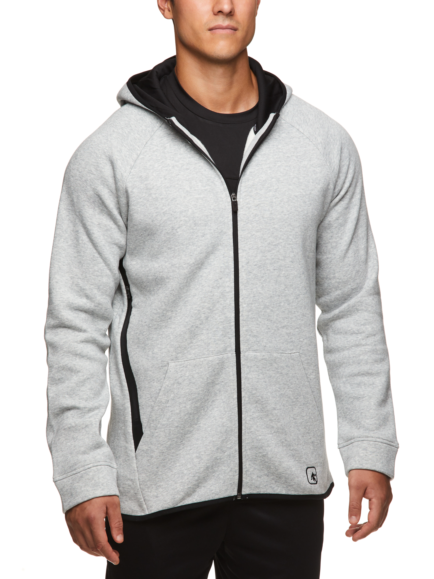 AND1 Men's and Big Men's Active Free-Throw Basketball Fleece Full Zip ...