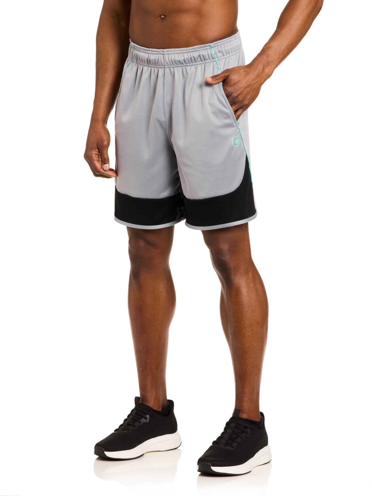 AND1 Men's and Big Men's Active Swing-Man Short, up to Size 3XL