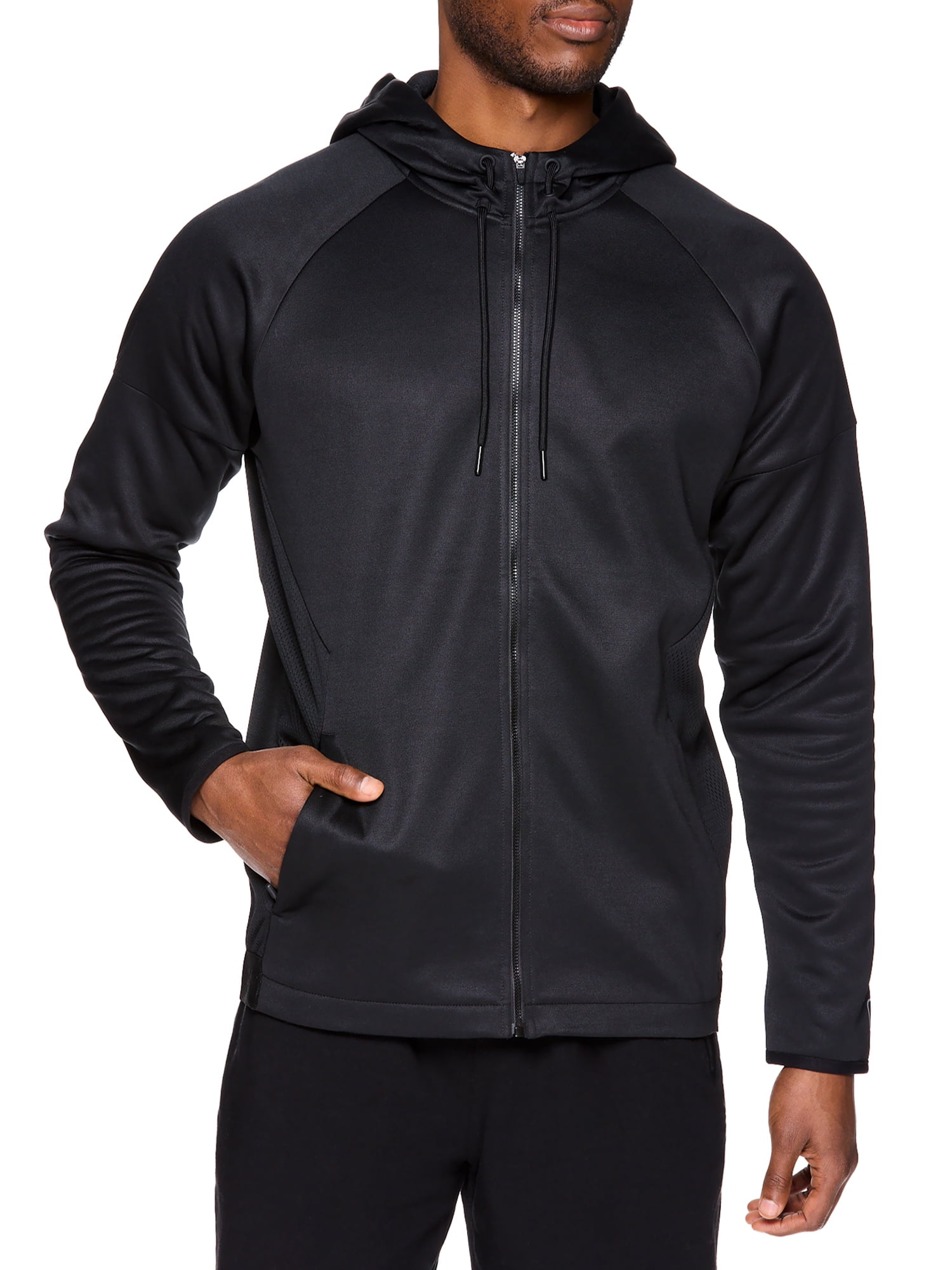 AND1 Men's and Big Men's Active Zip Up Hoodie, up to size 3XL