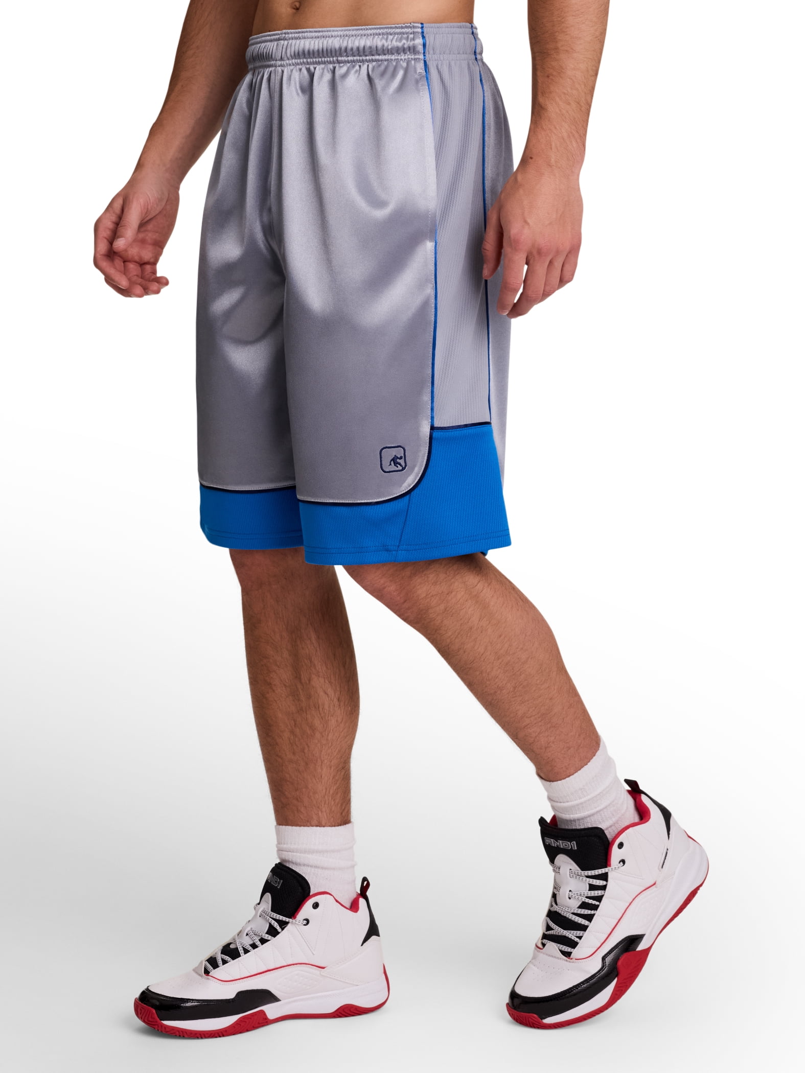 AND1 Men's and Big Men's All Court Colorblock Short, 11