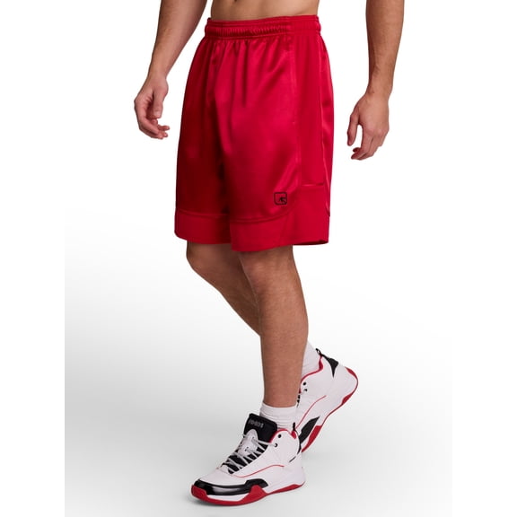 AND1 Men's and Big Men's All Court Short, 9" inseam, up to Size 5XL