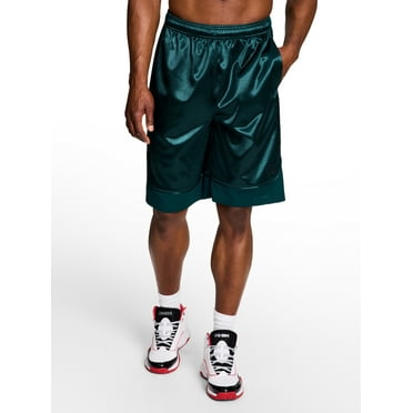AND1 Men's and Big Men's All Court Short, 11" inseam, up to Size 5XL