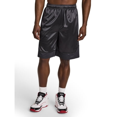 AND1 Men's and Big Men's All Court Short, 11" inseam, up to Size 5XL