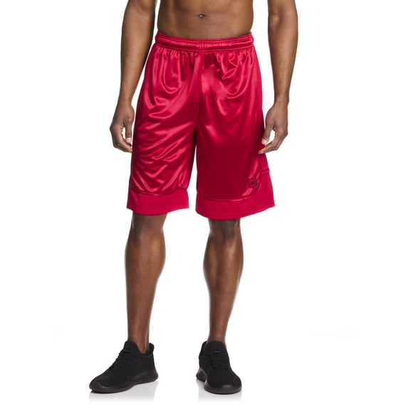 AND1 Men's and Big Men's All Court Short, 11" inseam, up to Size 5XL