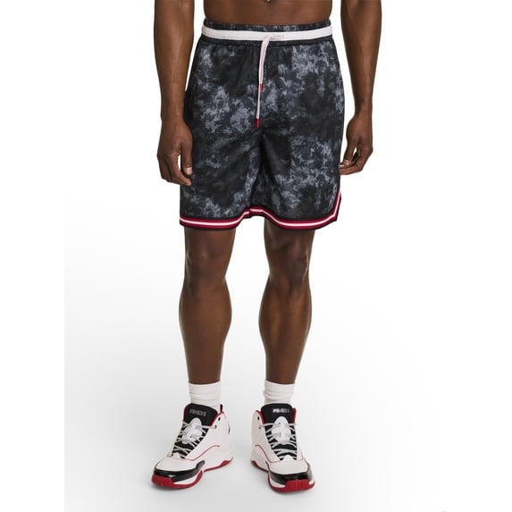 AND1 Men's and Big Men's Challenger Short, 8" inseam, Sizes XS-5XL