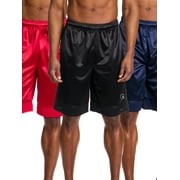 Men's and Big Men's Core All Court Short, 11" Inseam, 3-Pack, Sizes XS-5XL