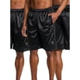 thumbnail image 1 of AND1 Men's and Big Men's Core All Court Short, 11" Inseam, 3-Pack, Sizes XS-5XL, 1 of 8