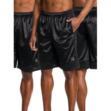 AND1 Men's and Big Men's Core All Court Short, 11" Inseam, 3-Pack, Sizes XS-5XL