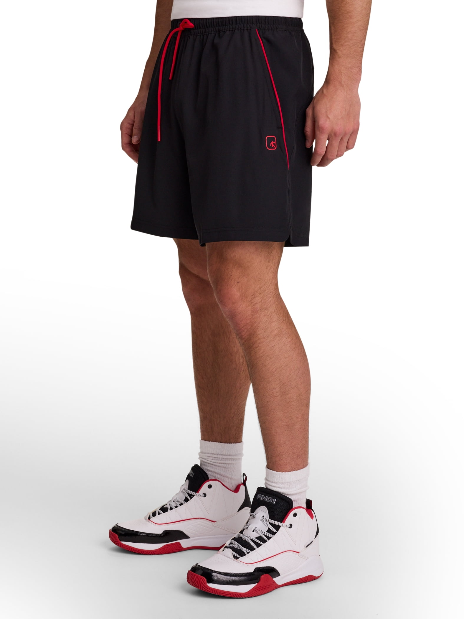 AND1 Men's and Big Men's Drafting Short, 6" inseam, Sizes XS-5XL