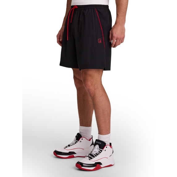 AND1 Men's and Big Men's Drafting Short, 6" inseam, Sizes XS-5XL