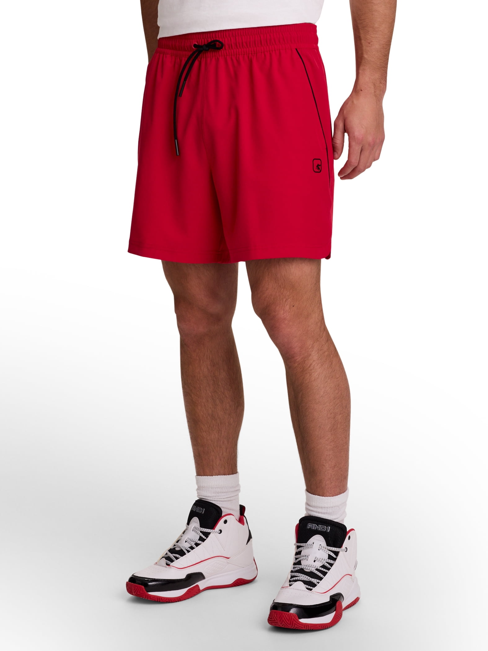 AND1 Men's and Big Men's Drafting Short, 6" inseam, Sizes XS-5XL