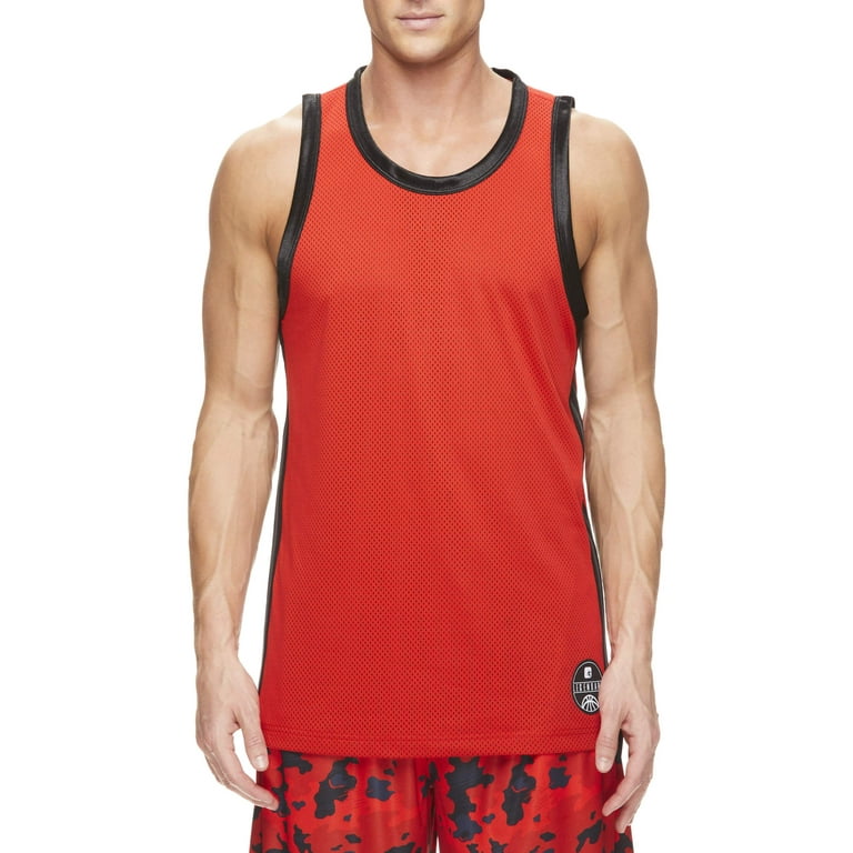 AND1 Men s and Big Men s Drop Stop Basketball Jersey up to 5XL