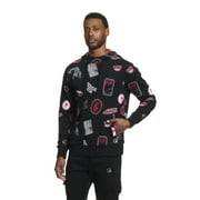 AND1 Mens and Big Mens Fadeaway Pullover Hoodie, up to Size 3XL