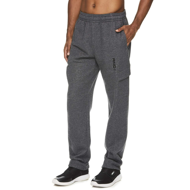 DARESAY [3-Pack] Men's Tech Fleece Joggers Dry Fit Performance Sweatpants  (Up To Size 3XL) 