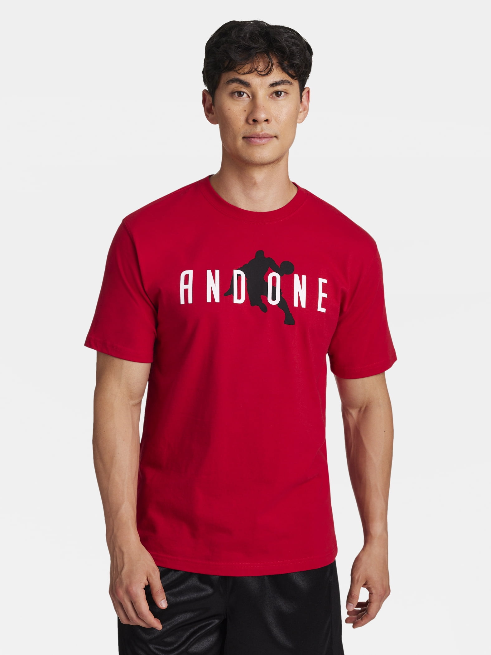 AND1 Men's and Big Men's Graphic T-Shirt, up to Size 5XL