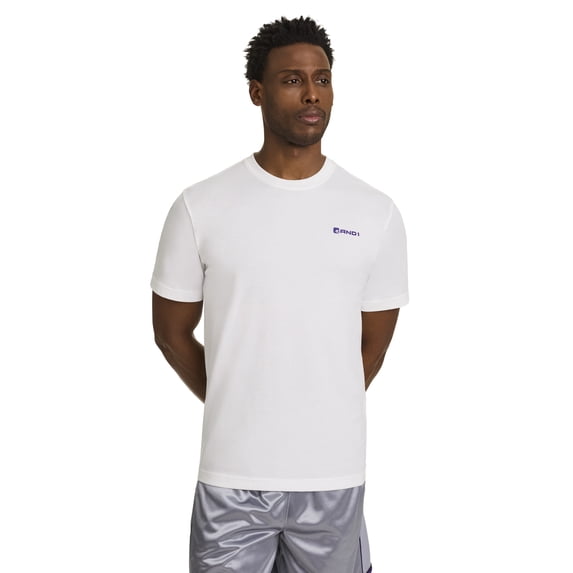 AND1 Men's and Big Men's Graphic T-Shirt, up to Size 5XL