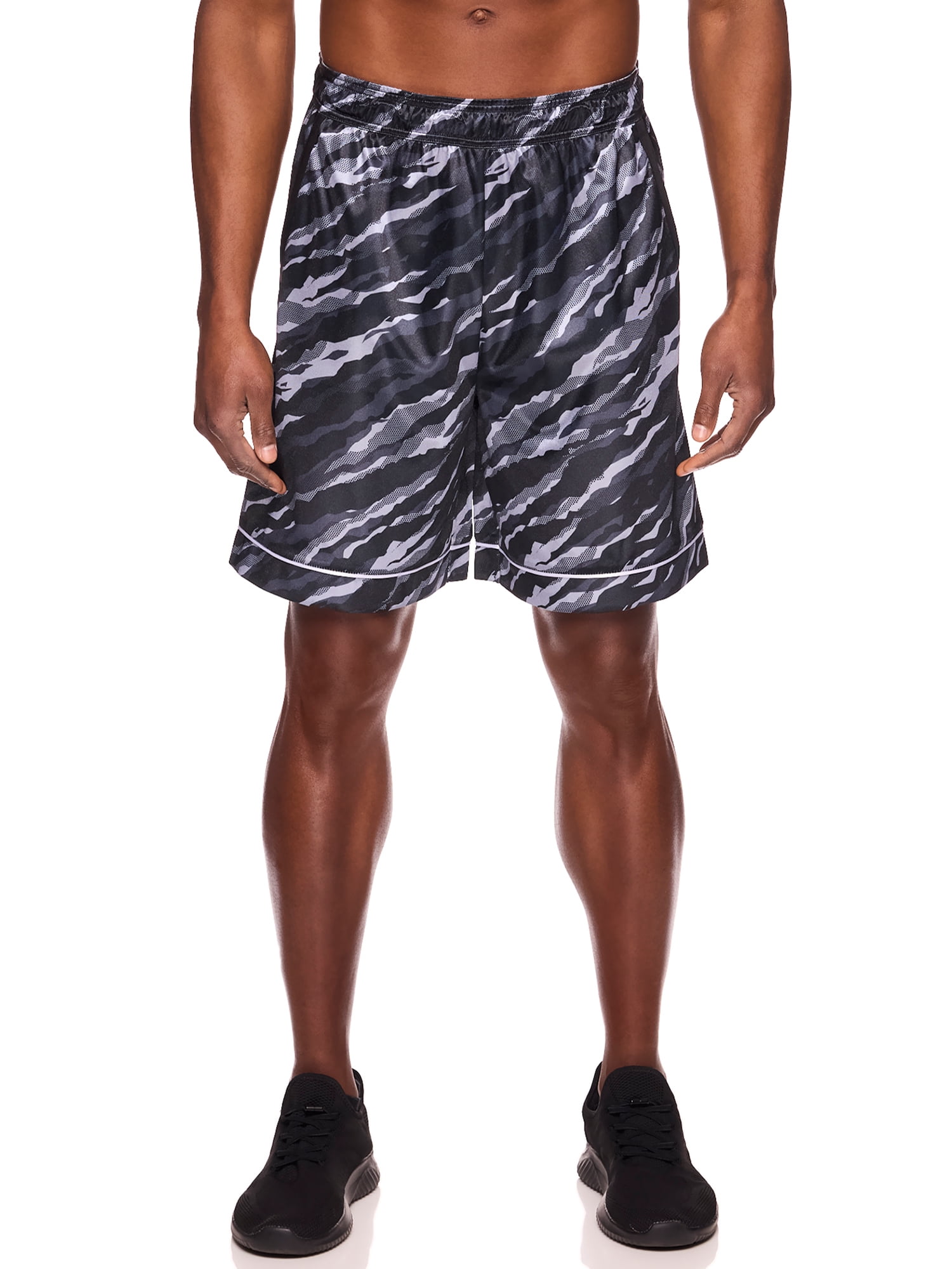 AND1 Men's and Big Men's Offense 8" Short, up to Size 3XL