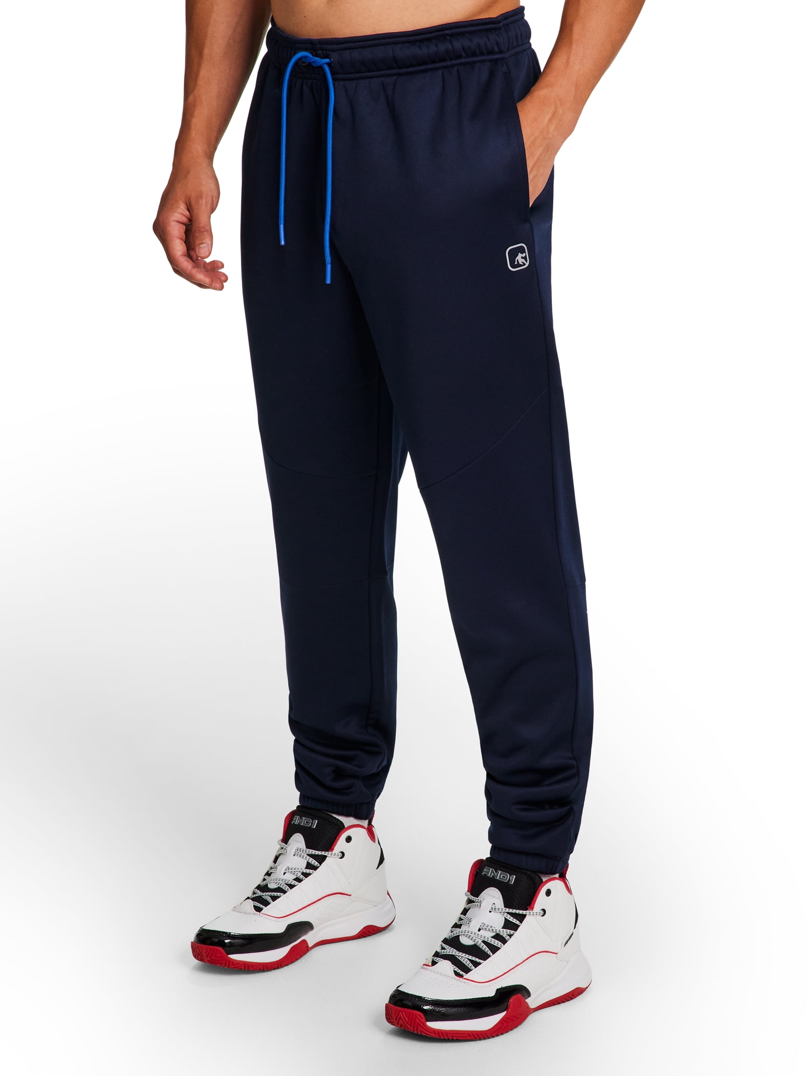 AND1 Men's and Big Men's Power Forward Fleece Sweat Pants, Sizes XS-5XL