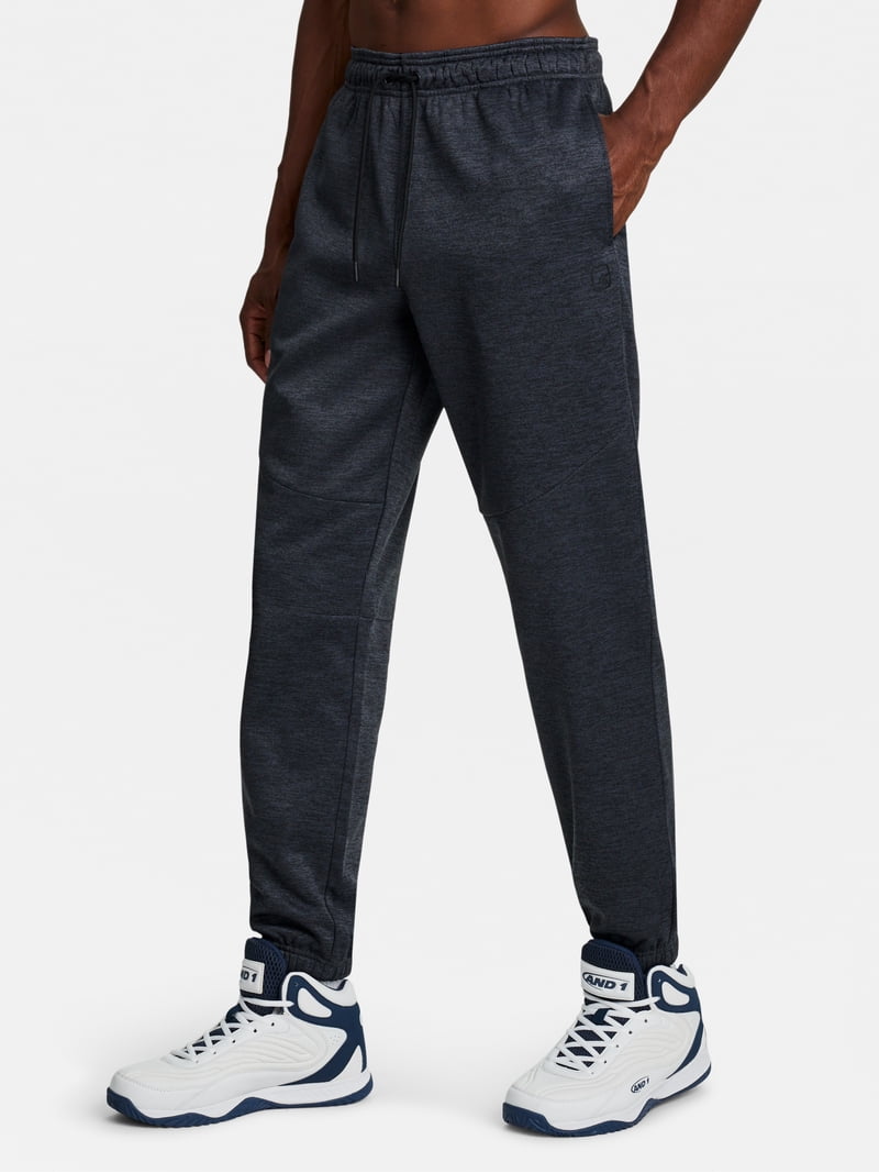 AND1 Men's and Big Men's Power Forward Fleece Sweat Pants, Sizes
