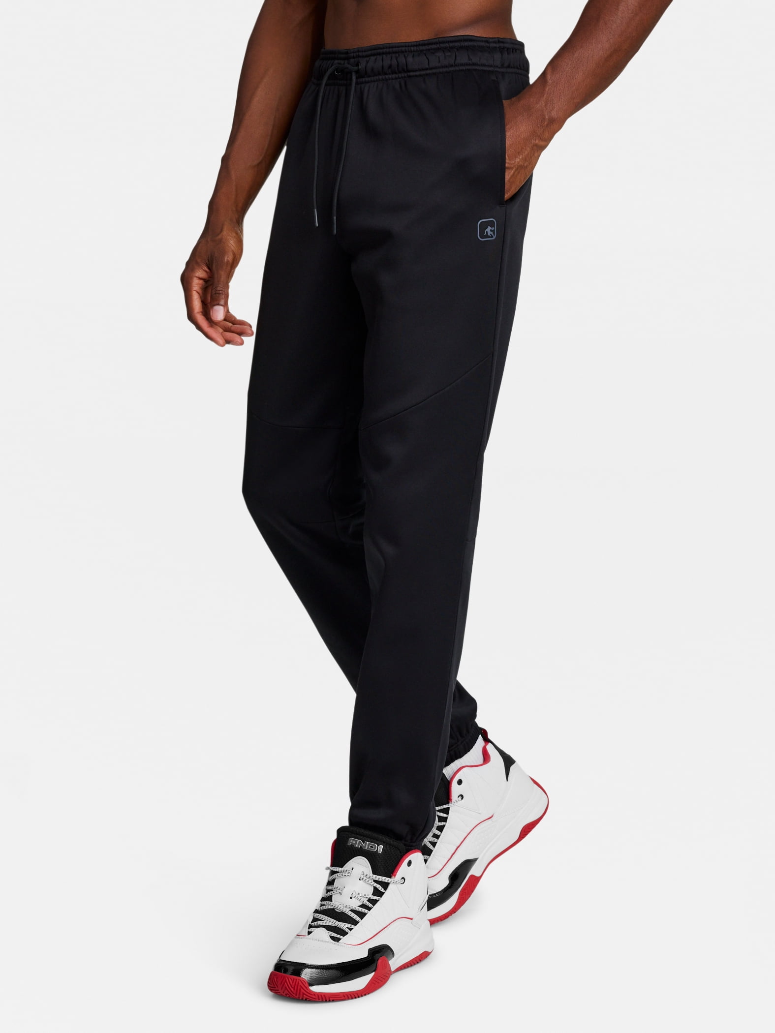 AND1 Men's and Big Men's Power Forward Fleece Sweat Pants, Sizes