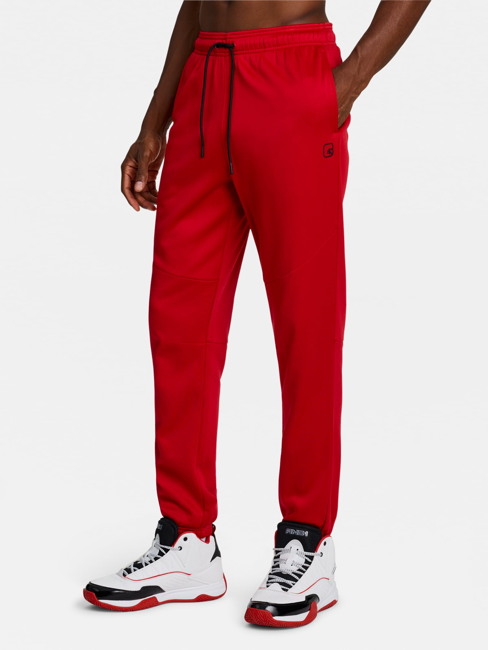 AND1 Men's and Big Men's Power Forward Fleece Sweat Pants, Sizes XS-5XL