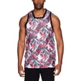 thumbnail image 1 of AND1 Men's and Big Men's Wraparound Basketball Tank Top, Sizes S-3XL, 1 of 4