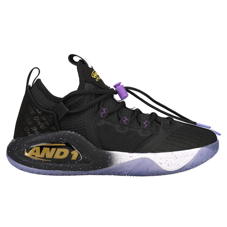 AND1 Mens Attack 2.0 Basketball Athletic Sneakers Casual 