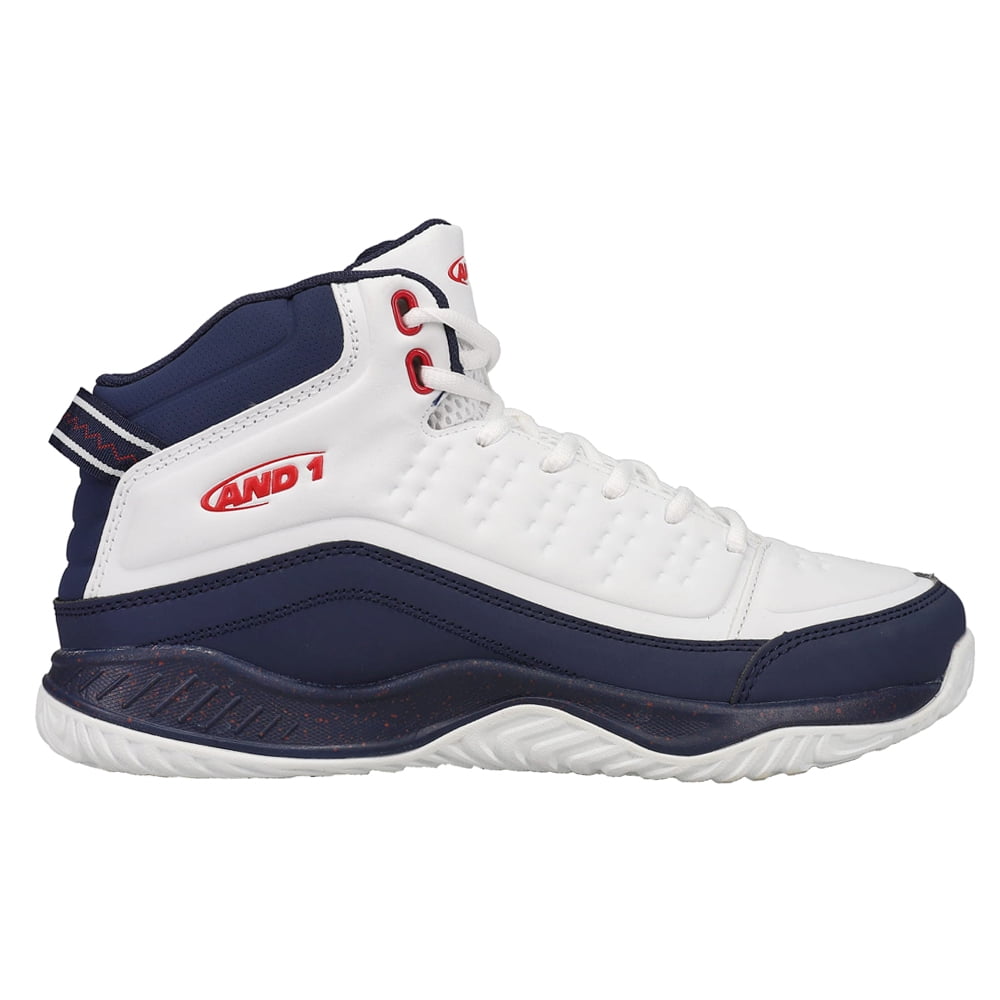 AND1 Men's Pulse Mid 2.0 Athletic Basketball Sneakers with