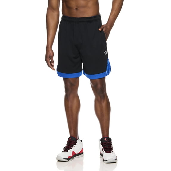 AND1 Mens and Big Men's Offense 8" Shorts, up to Size S-5XL