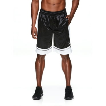 AND1 Mens and Big Mens Active Core 12" Colorblock Home Court Basketball Short, up to size 3XL