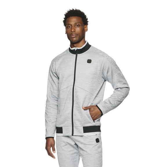 AND1 Mens and Big Mens Dribble Mock Neck Jacket, up to Size 3XL