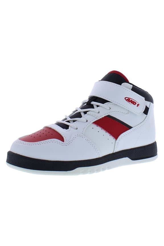 Resolve PS Boys Shoes Size 1, Color: White/Black