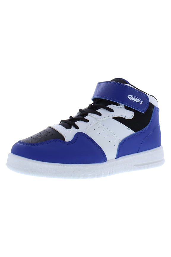 Resolve PS Boys Shoes Size 2, Color: White/Medium Blue